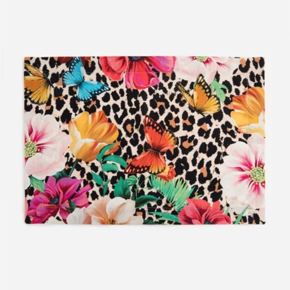 Johnny Was Boho Linen and Cotton Blend Set of 4 Placemats New - Picture 2 of 10